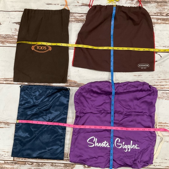 COACH AND TODS PLUS MORE DUSTBAG BUNDLE - Picture 2 of 4